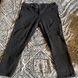 Old Navy, Rock Star Jeans, Black